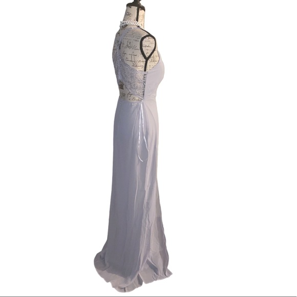 Lulu’s Story of a Starry Night back Lace dress - Picture 6 of 9